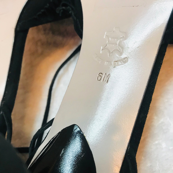 Kenneth Cole made in Italy suede fringe heel 6 - Picture 4 of 8